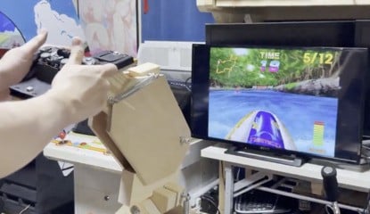 Aqua Jet Play Tester Replicates The Arcade Experience With "Unhinged" Prototype Controller