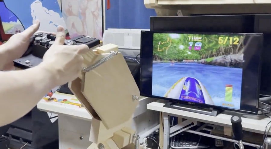 Aqua Jet Tester Replicates The Arcade Experience With This "Unhinged" Prototype Controller 1
