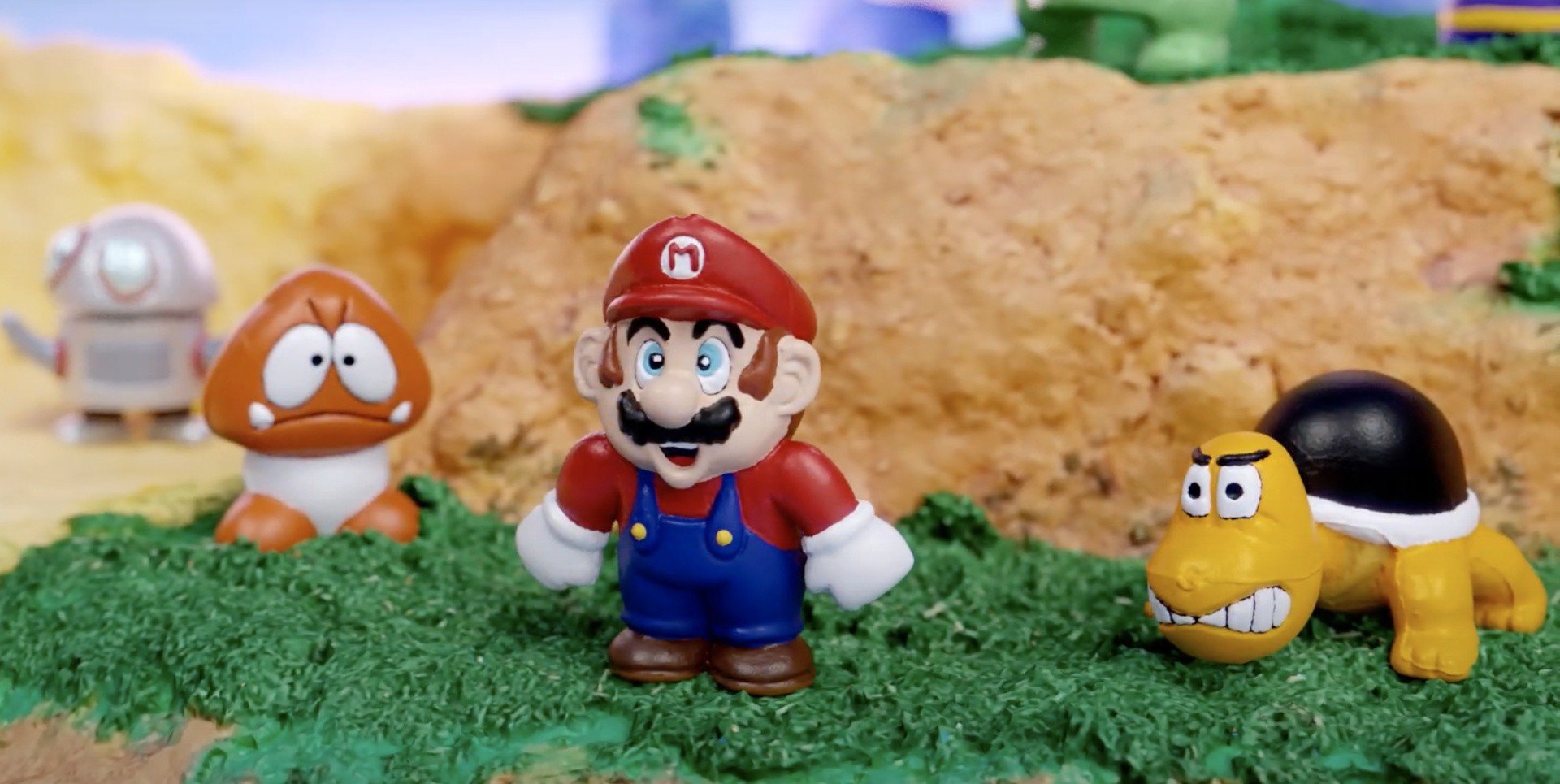 Super Mario Land 1980s Keshi Figures Digitally Preserved for Nintendo Fans
