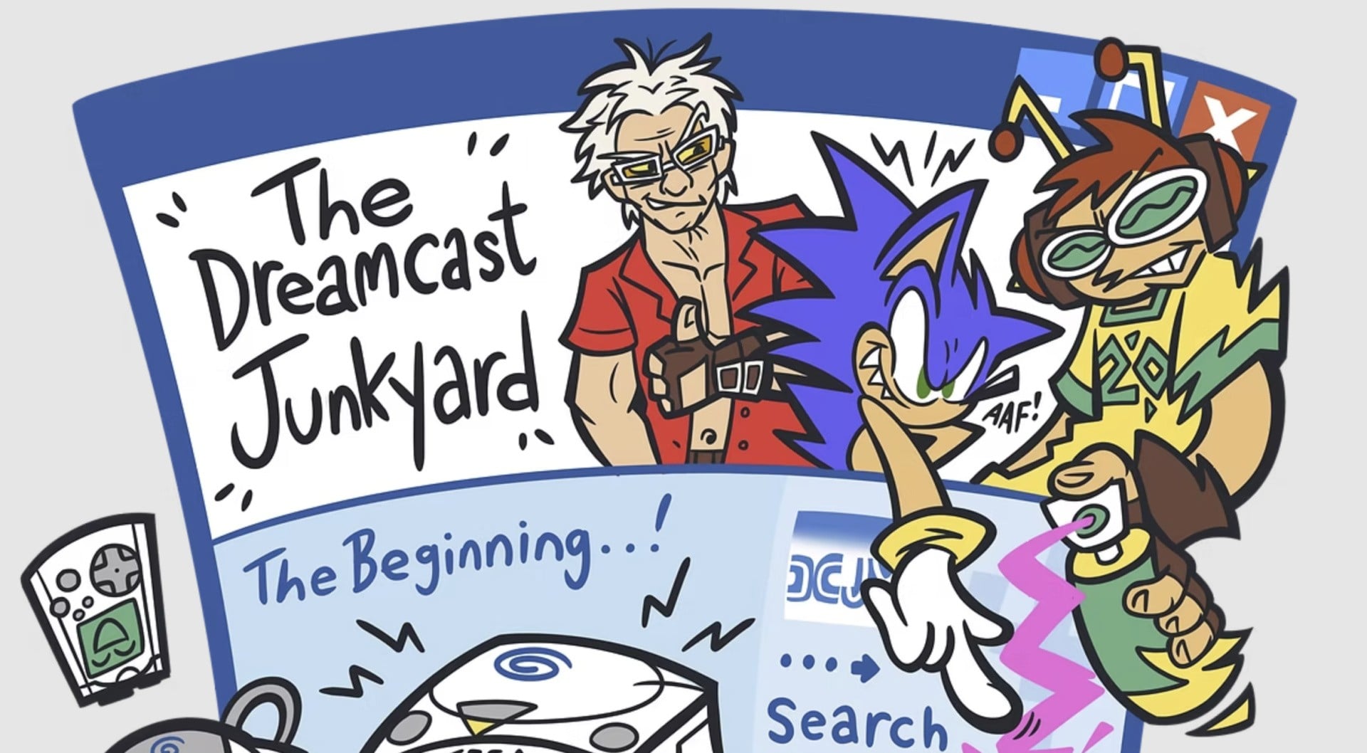 Dreamcast Junkyard 20th Anniversary Collection: VGNYsoft Launches Retro Dreamcast Merch - Nintendo News Article