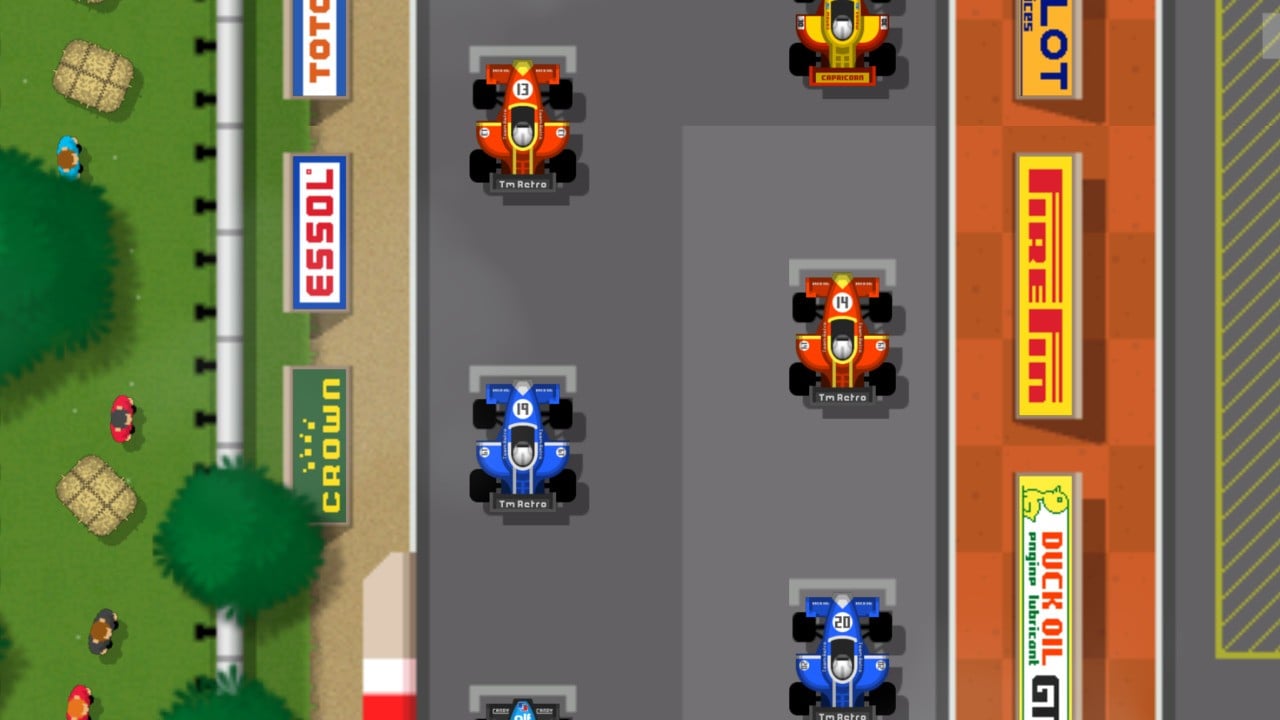 Retro Racing 2是“ ATR：全地形賽車”開發商的新自上而下的賽車手