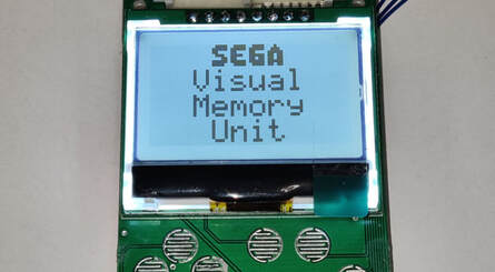 Sega Original Dreamcast VMU Memory Card (transp.) : : PC