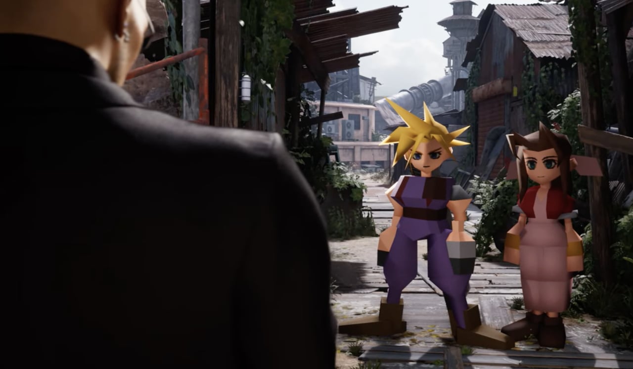 Fans create Final Fantasy 7 Remake classic camera mock-up mod