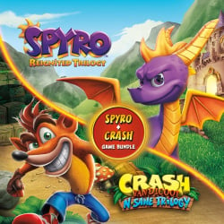Spyro + Crash Remastered Game Bundle Cover