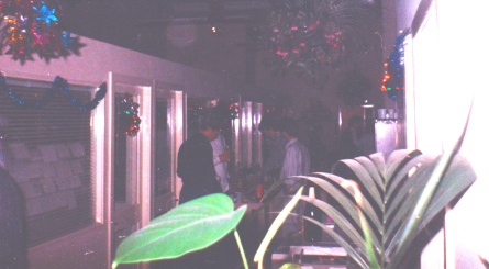 Ocean Xmas party 1987 in the upstairs offices at Central Street