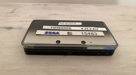 The selection of development consoles included DSi, 2DS, 3DS, Wii and Wii U units, all marked as "confidential propery of Nintendo"