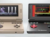 The C64 Handheld and The Spectrum Handheld clamshell devices