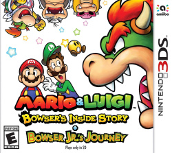 Mario & Luigi: Bowser's Inside Story + Bowser Jr.'s Journey Cover