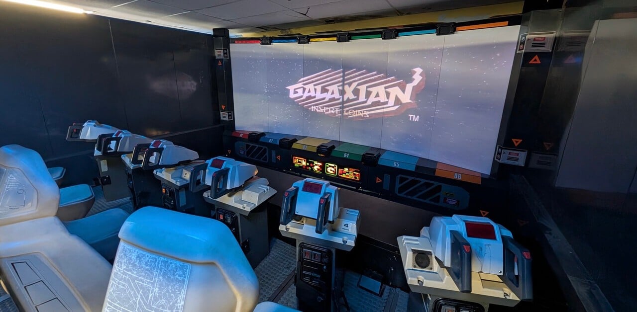 This Might Be The Only Working Six-Player 'Galaxian 3: Attack Of The Zolgear' Cabinet In North America 1