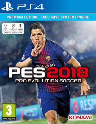 PES 2018: Pro Evolution Soccer Cover