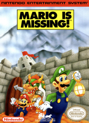 Mario is Missing! Cover