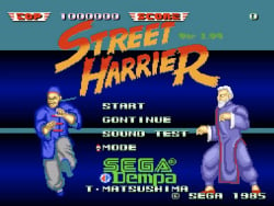 Street Harrier Cover