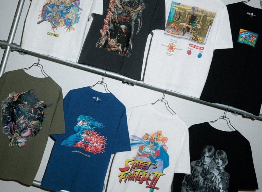 Uniqlo Capcom Shirts