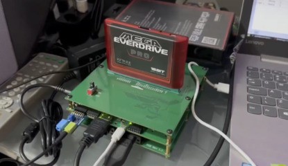 Unofficial Sega Neptune FPGA Prototype Shown In Action