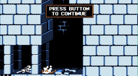 The opening moments of the Apple II version of Prince of Persia, which sees the Prince trying to escape from a trap-filled dungeon