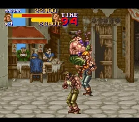 Final Fight 2 2x Strength