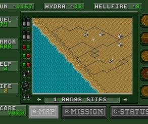 Tony Barnes name doesn't appear in Desert Strike's credits, due to poor crediting, but he was eventually listed in the Japanese manual as a "production assistant" on the title