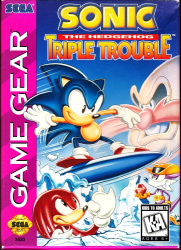 Sonic the Hedgehog: Triple Trouble Cover