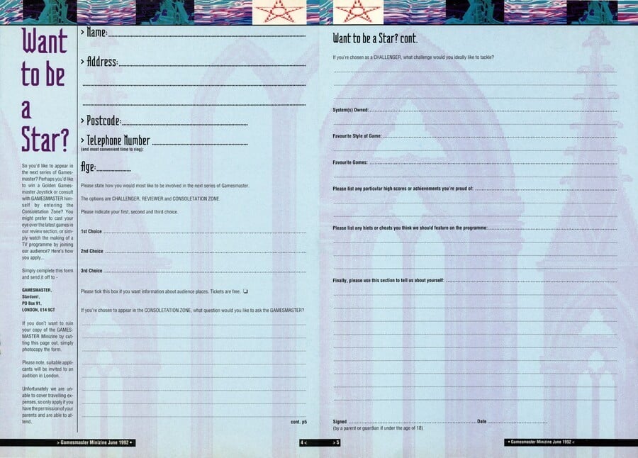 Application Form