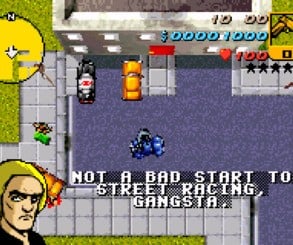 Street racing was apparently a late addition to the game, coming after a delay caused by marketing concerns