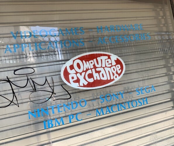 A selection of photos taken in 2018, when the store had been closed for quite some time.