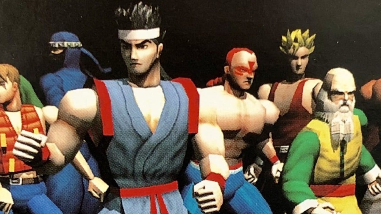 Virtua Fighter 2土星