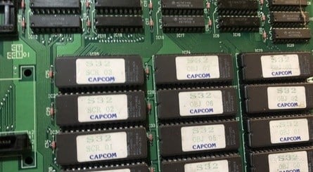 Slip Stream was the only third-party arcade game released for the Sega System 32 hardware, and is speculated to be one of the first Capcom games that came with the ability to link together multiple cabinets (6 in total)