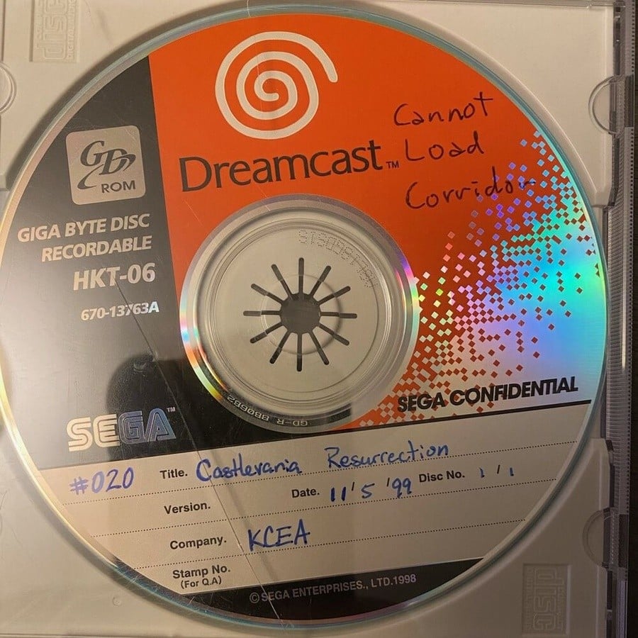 Castlevania Resurrection Disc