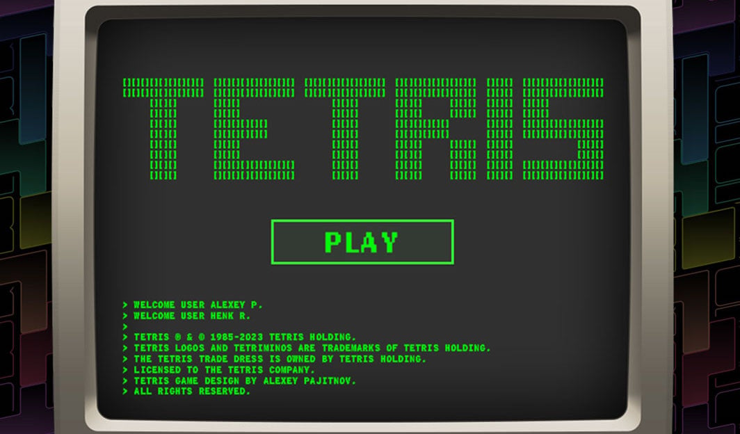 You Can Now Play A Version Of The Original Tetris In Your Browser | Time  Extension