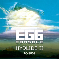 EGGCONSOLE Hydlide II PC-8801 Cover