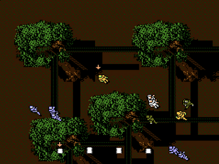 Considering its short length, Robin Hood: Prince of Thieves mixes in a wide array of different gameplay styles