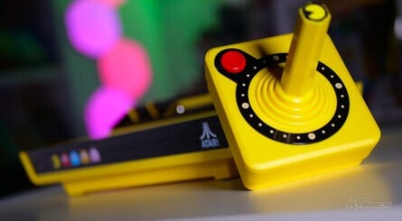 The wireless CX-40+ also has a Pac-Man theme to it. Other colours, based on the four ghosts, are available as well