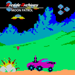 Arcade Archives Moon Patrol Cover