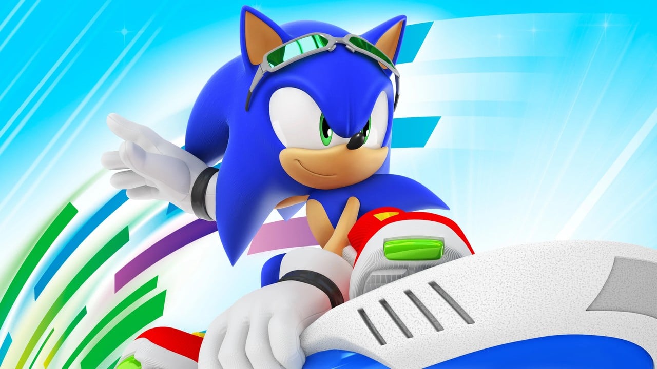 Sonic Free Riders  Os melhores jogos de Xbox 360.