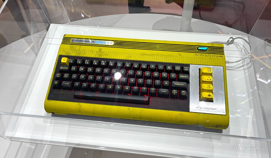 Check Out The Cyberpunk 2077 C64 On Commodore's Gamescom Stand 1