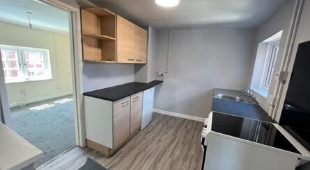 Part of the Ultimate offices, in which Machacek recalls admin and development took place, are now split off into a residential property. These images were taken recently when the 2-bed apartment was up for rent
