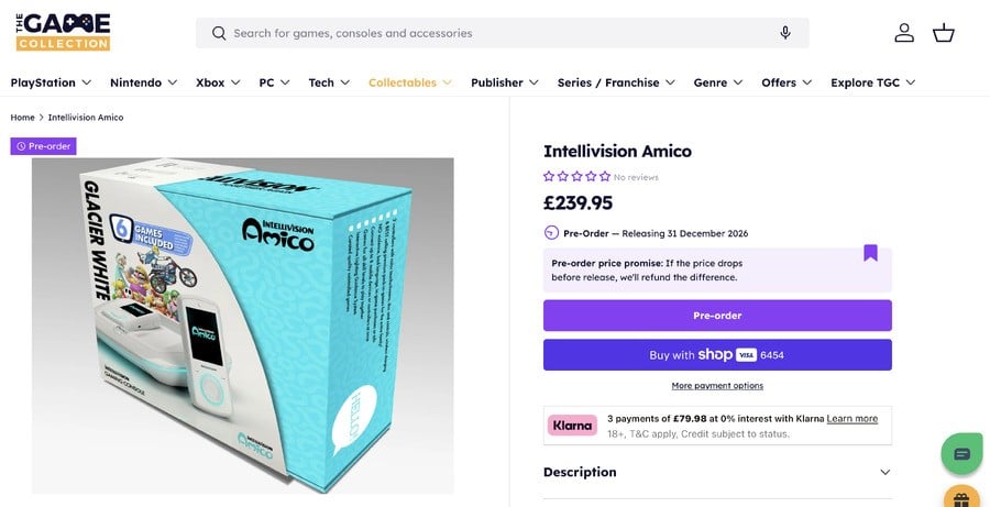 Random: "What In The Name Of Copyright Infringement Is This Madness?" - Intellivision Amico Box Showcasing Nintendo Art Surfaces Online 2