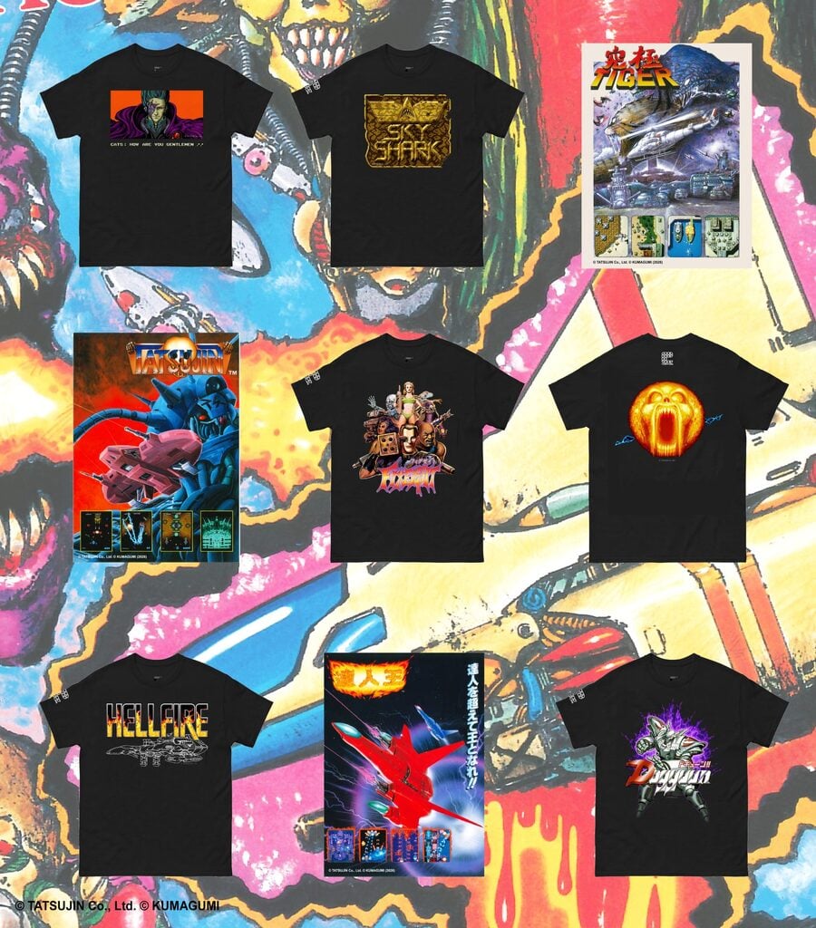 New Toaplan Clothing Range Pays Tribute To A Truly Iconic Video Game Moment 1