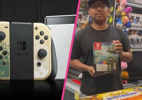 Video Of Man Trading Rare Retro Items For Zelda: TotK Switch Goes Viral