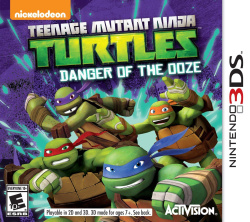 Teenage Mutant Ninja Turtles: Danger of the Ooze Cover