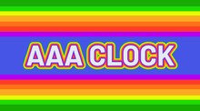 AAA Clock