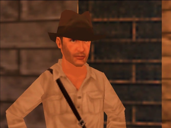 The gameplay in Indiana Jones &amp; Infernal Machine sees Indy using his whip to climb and swing over crevasses, fighting and evading guards, and solving simple inventory puzzles