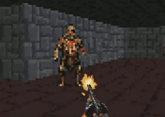"The Dead Refuse To Stay Buried" - Veins Of Iron Is A New SNES First-Person Shooter, Inspired By Wolfenstein 3D & Resident Evil