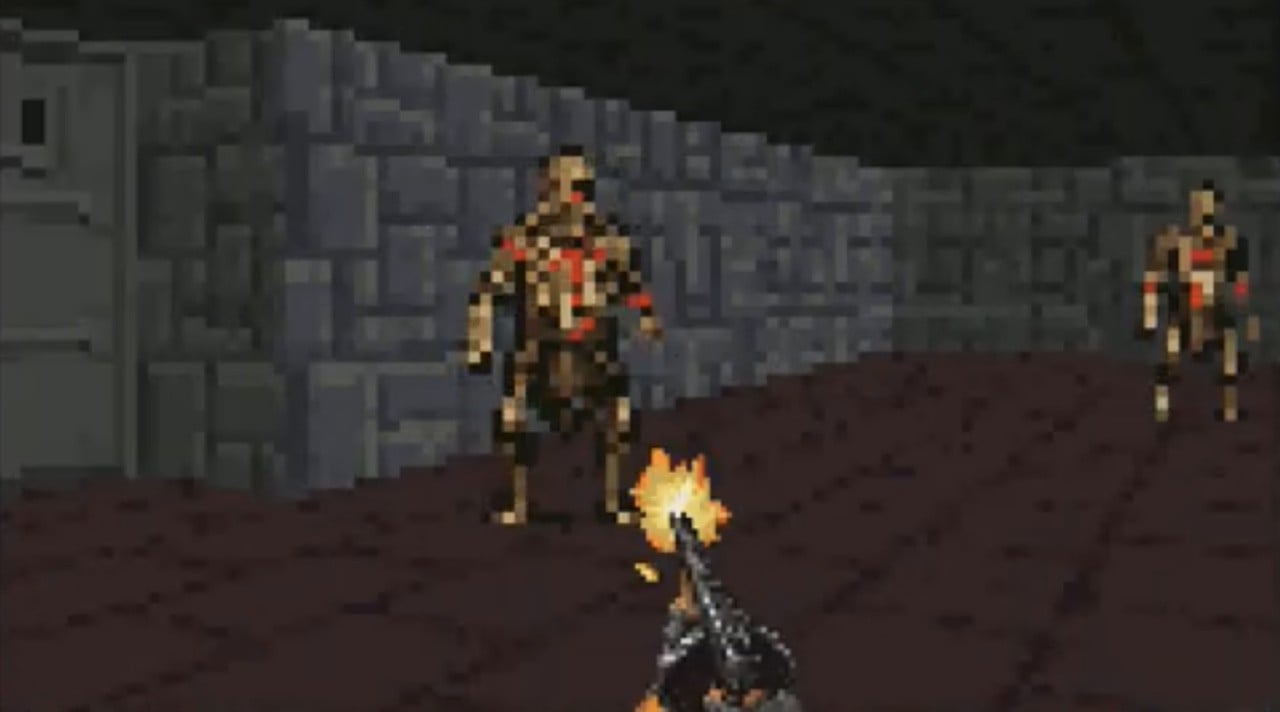 Veins of Iron SNES Homebrew: ModeVII’s Retro Horror Shooter Prepares Prototype Cartridge - Nintendo News Article