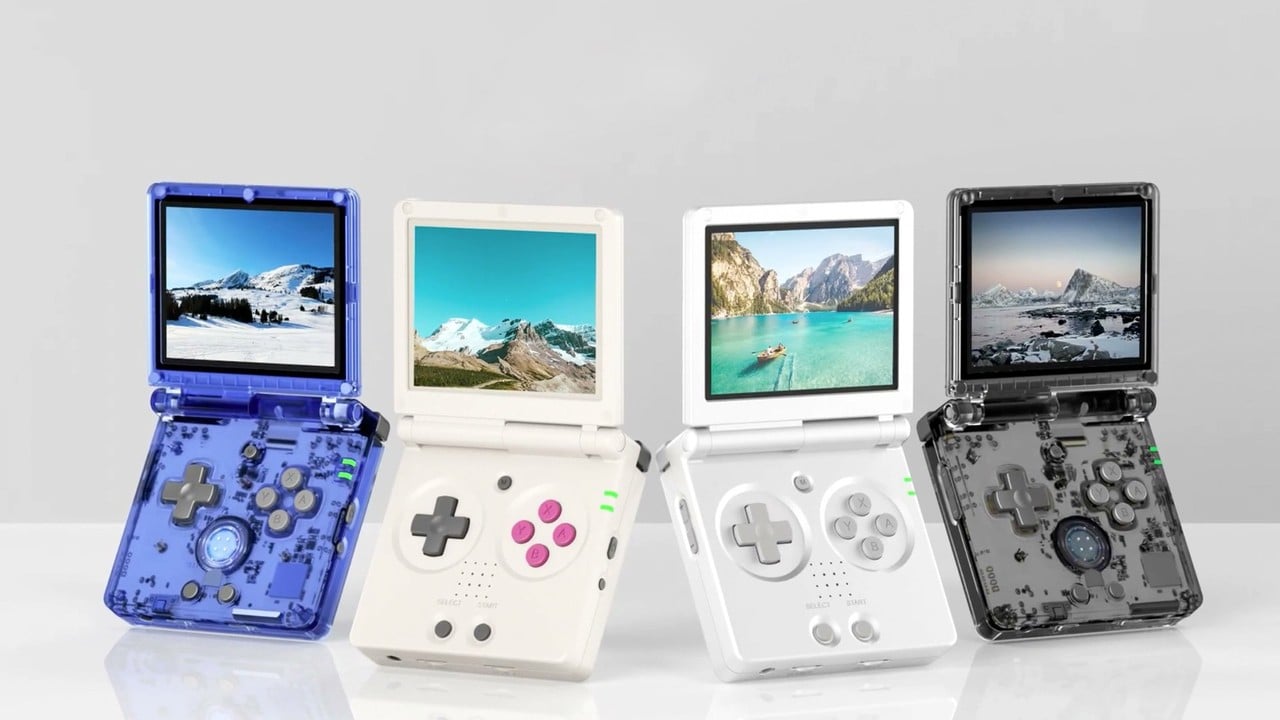 AnbernicのGBA SPクローンRG35XX SPは新しい色で披露されます