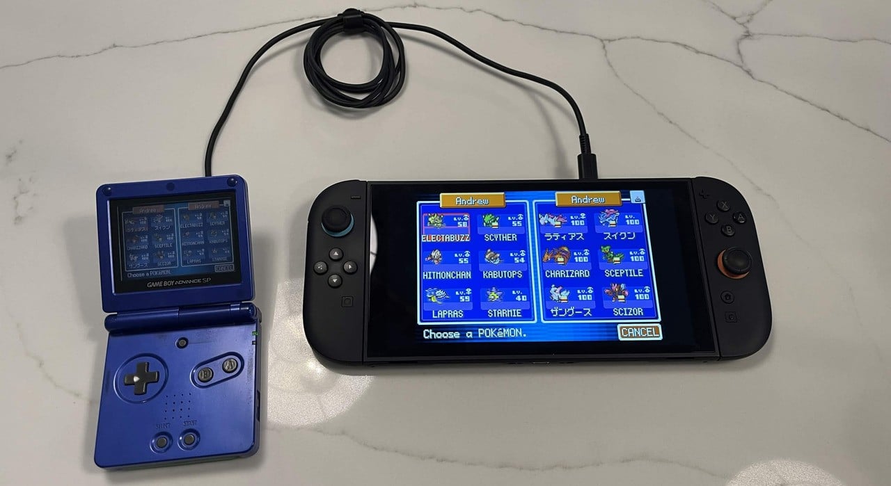 RetroSync's GBA-to-Switch Wireless Pokémon Trading Adapter