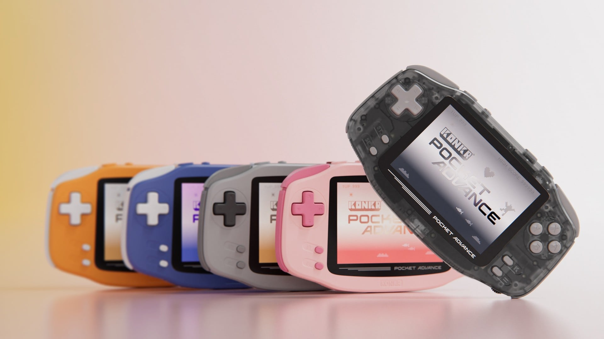 AYANEO KONKR Pocket Advance colourway backlash as Onyx Ice and Peach Pink revealed - Nintendo News Article
