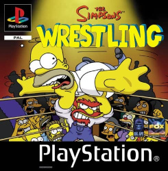 The Simpsons Wrestling Cover