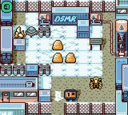 Unearthed Is A New Game Boy Sci-Fi Adventure From The Developer Of Grimace's Birthday 1