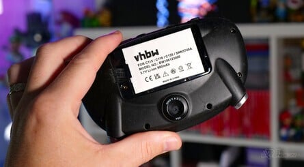 The JPEG camera isn't fantastic by 2025 standards, but the Co-Pilot software is pretty cool. The Gizmondo's battery is operating well past its intended lifespan, but can thankfully be replaced cheaply